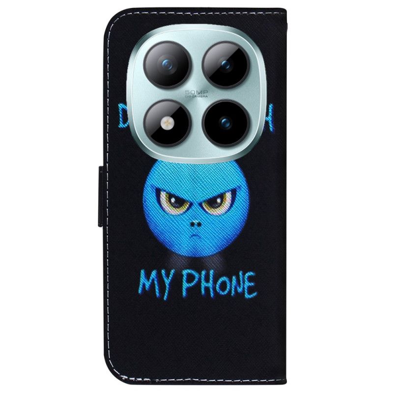 Kožený Kryt Xiaomi Redmi Note 15 Pro 5g Emoji Telefon