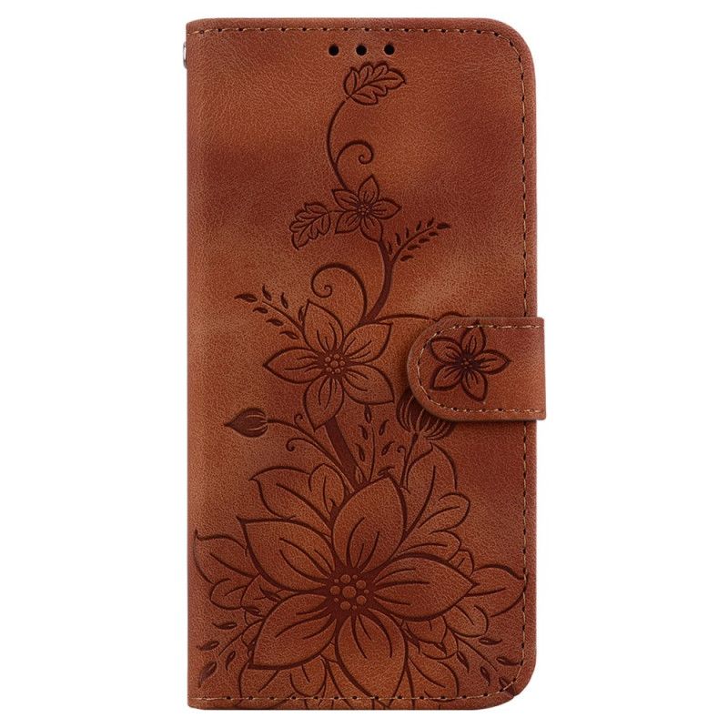 Kožený Kryt Xiaomi Redmi Note 15 Pro 5g Fleur-de-lis