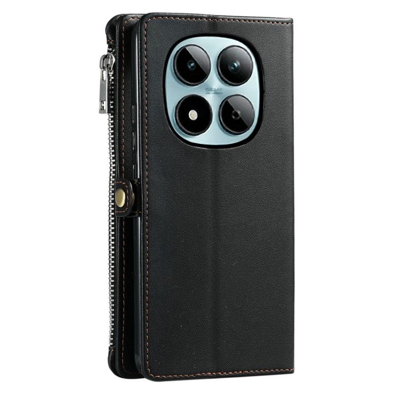 Kožený Kryt Xiaomi Redmi Note 15 Pro 5g Peněženka