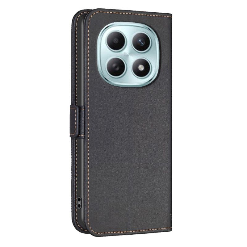 Kožený Kryt Xiaomi Redmi Note 15 Pro 5g Peněženka Binfen Color