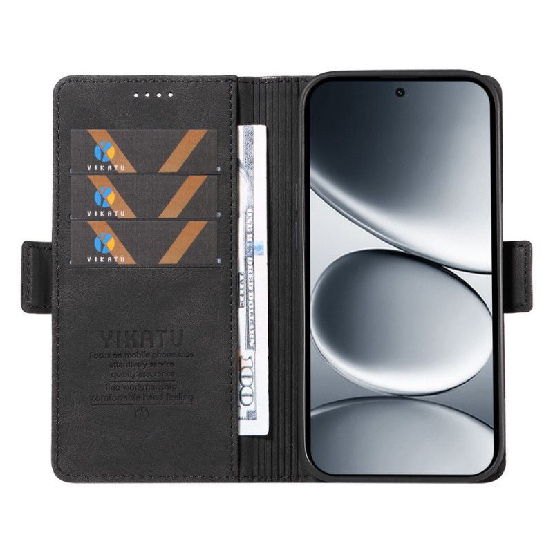 Kožený Kryt Xiaomi Redmi Note 15 Pro 5g Semišový Efekt Yikatu