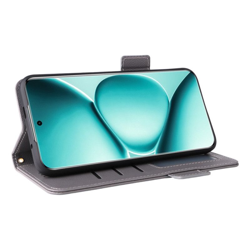 Kožený Kryt Xiaomi Redmi Note 15 Pro 5g Umělá Kůže S Páskem