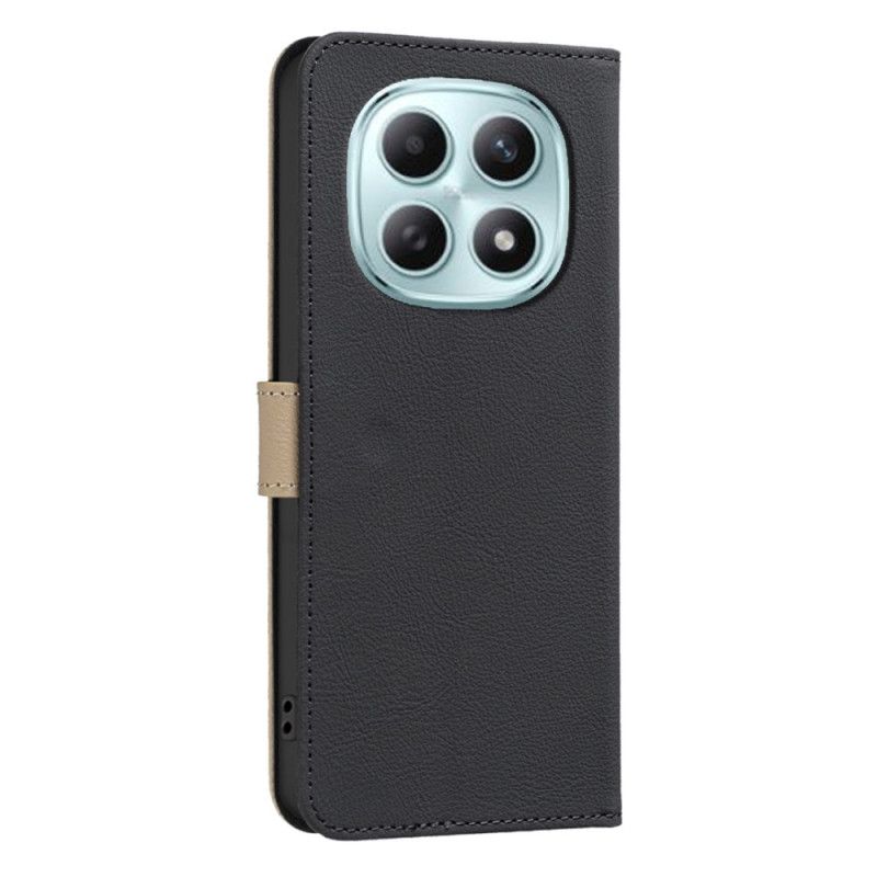 Kožený Kryt Xiaomi Redmi Note 15 Pro Plus 5g Binfen Color Květinový Vzor