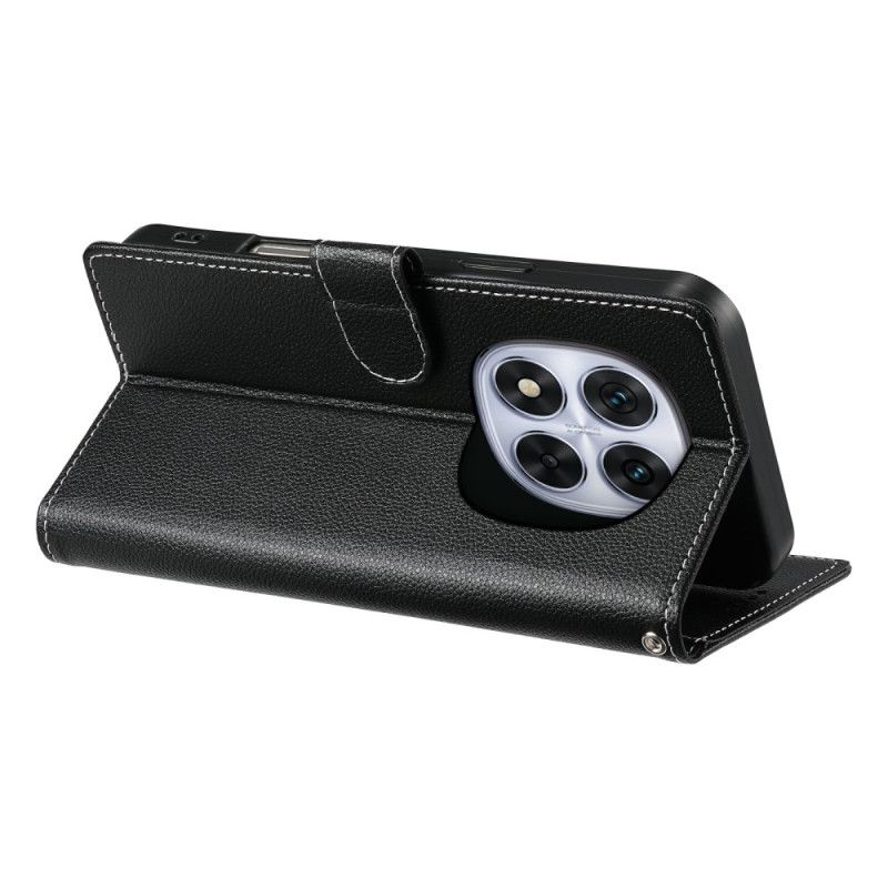 Kožený Kryt Xiaomi Redmi Note 15 Pro Plus 5g Jednobarevná Umělá Kůže