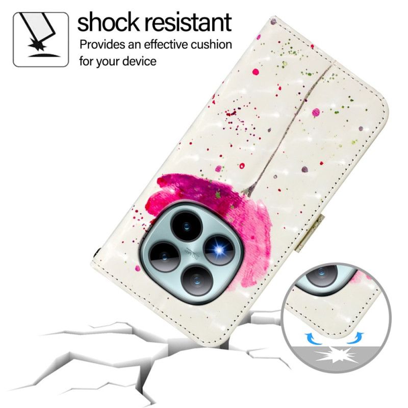 Kožený Kryt Xiaomi Redmi Note 15 Pro Plus 5g Mák