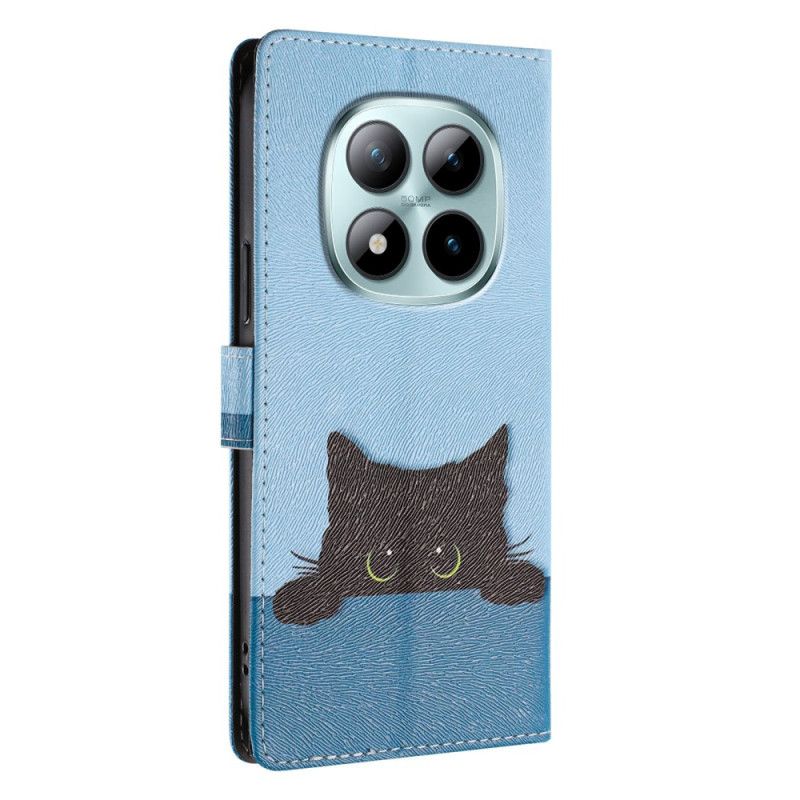Kožený Kryt Xiaomi Redmi Note 15 Pro Plus 5g Malá Kočka