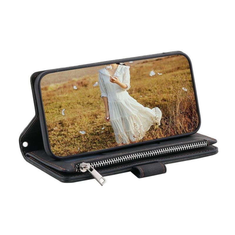 Kožený Kryt Xiaomi Redmi Note 15 Pro Plus 5g Prošívaný Design