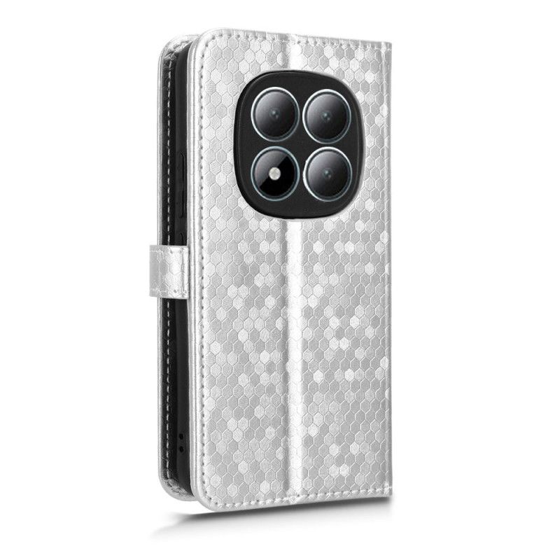 Kožený Kryt Xiaomi Redmi Note 15 Pro Plus 5g Třpytivé Tečky