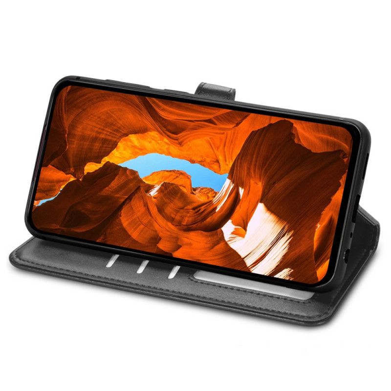 Kožený Kryt Xiaomi Redmi Note 15 Pro Plus 5g Zlatá Spona