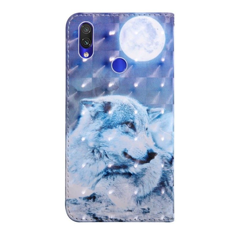 Kožený Kryt Xiaomi Redmi Note 7 Hektor Vlk