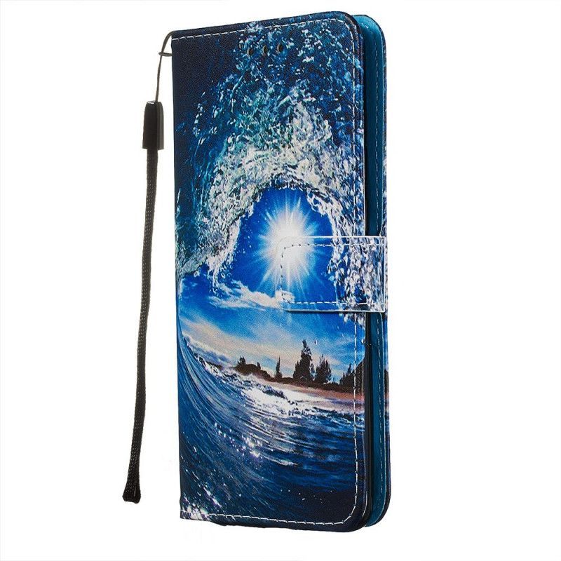 Kožený Kryt Xiaomi Redmi Note 8 Pro Miluje Vlnu