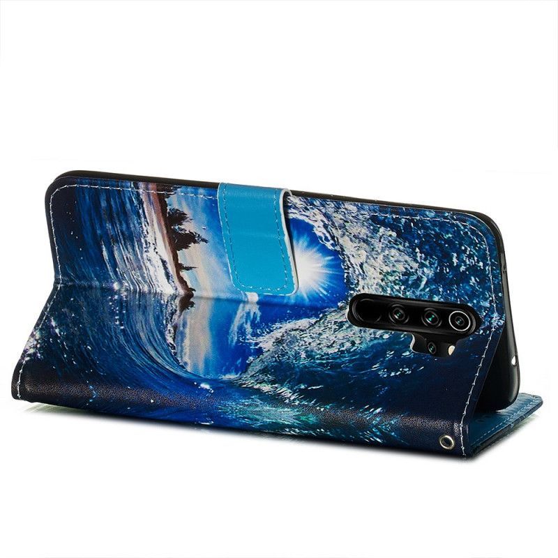 Kožený Kryt Xiaomi Redmi Note 8 Pro Miluje Vlnu