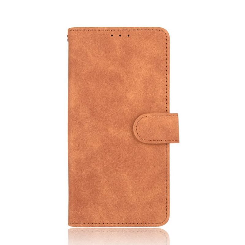 Kožený Kryt Xiaomi Redmi Note 9 5g / Note 9t 5g Dotek Pokožky