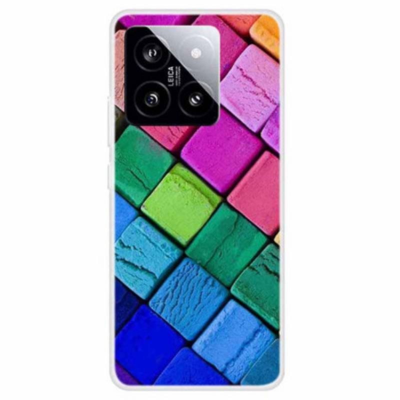 Kryt Na Xiaomi 14 Barevné Bloky