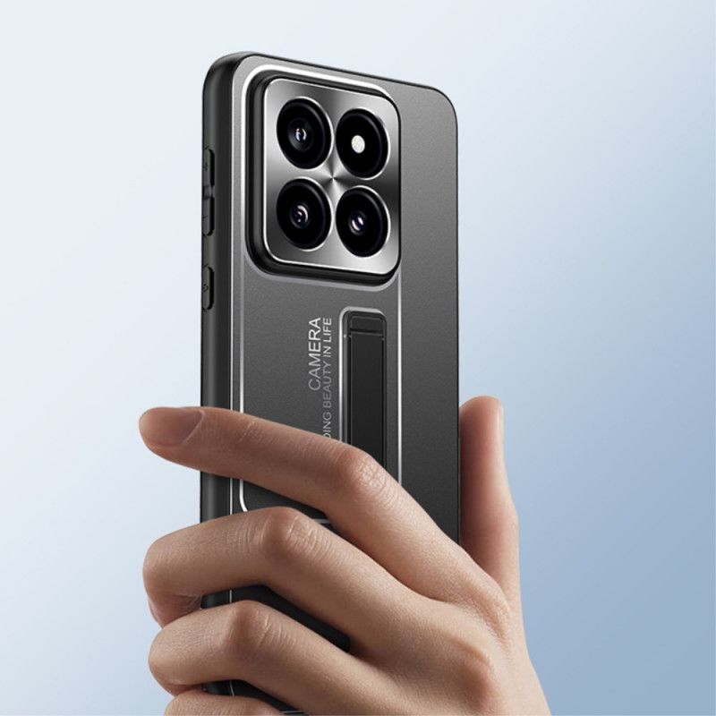Kryt Na Xiaomi 14 Pro Kovový Efekt S Podporou