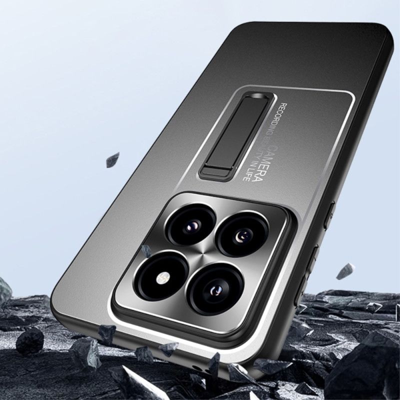 Kryt Na Xiaomi 14 Pro Kovový Efekt S Podporou