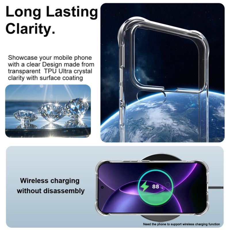 Kryt Na Xiaomi 17 Pro Imak - Ochrana Proti Nárazům S Airbagy Průhledný