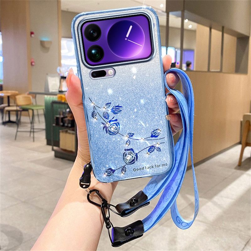 Kryt Na Xiaomi 17 Pro Max Kamínky A Šňůrka Na Krk Kadem