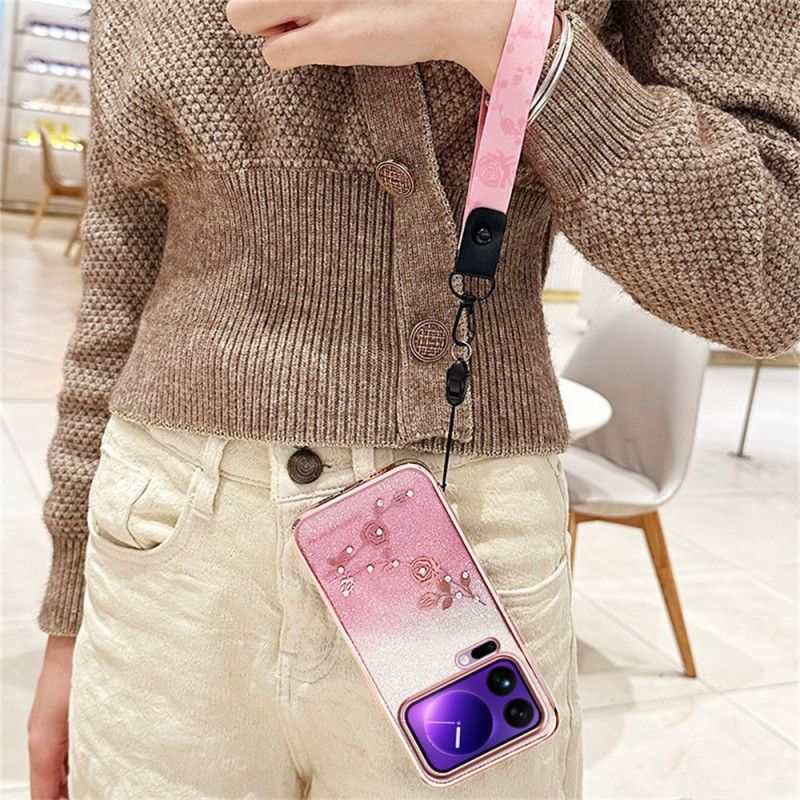 Kryt Na Xiaomi 17 Pro Max Kamínky A Šňůrka Na Krk Kadem