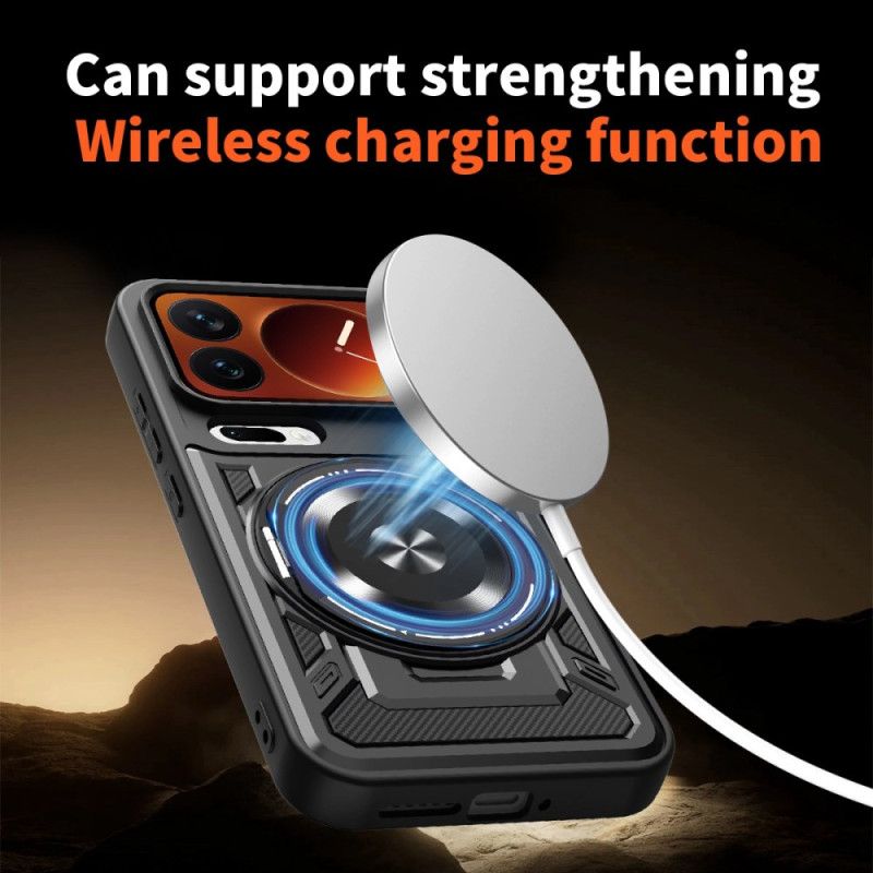 Kryt Na Xiaomi 17 Pro Max Magnetické S Otočným Stojánkem