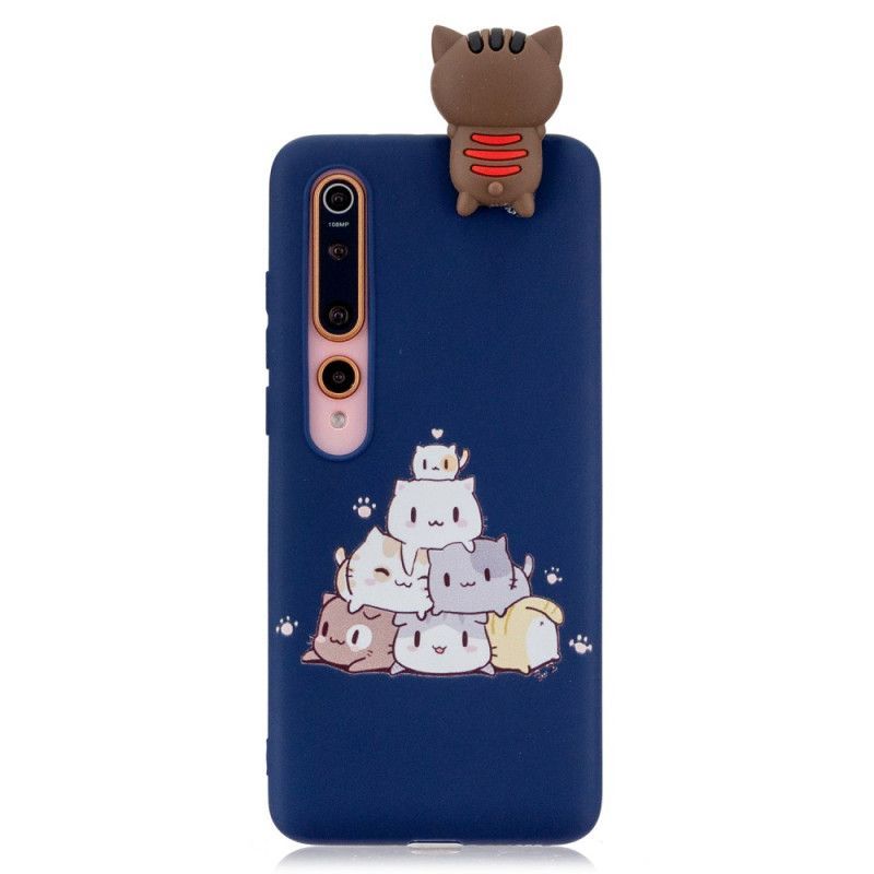 Kryt Na Xiaomi Mi 10 / 10 Pro Hromada Koček 3d