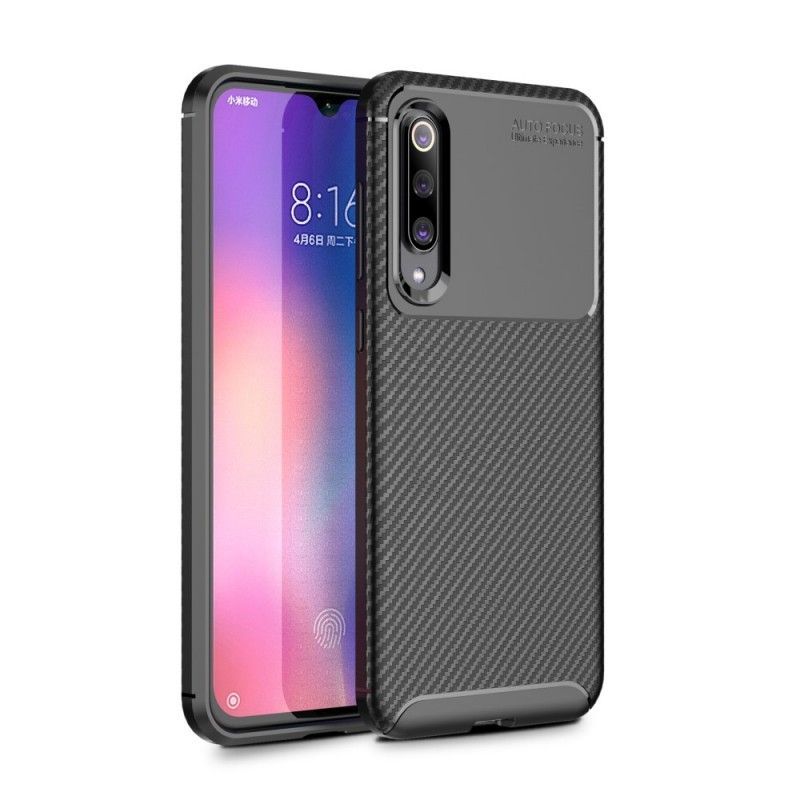 Kryt Na Xiaomi Mi 9 Se Flexibilní Textura Uhlíkových Vláken