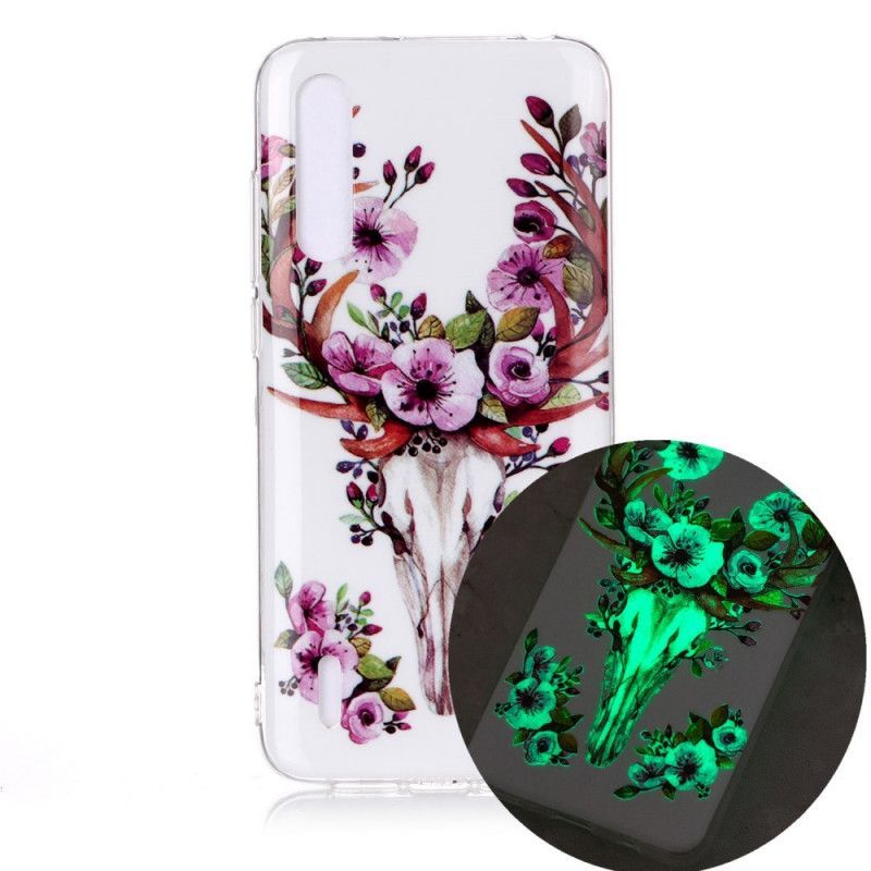 Kryt Na Xiaomi Mi A3 Fluoreskující Květ Losů