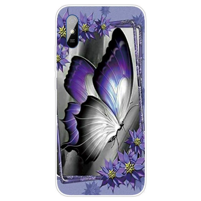 Kryt Na Xiaomi Redmi 9a Královský Motýl
