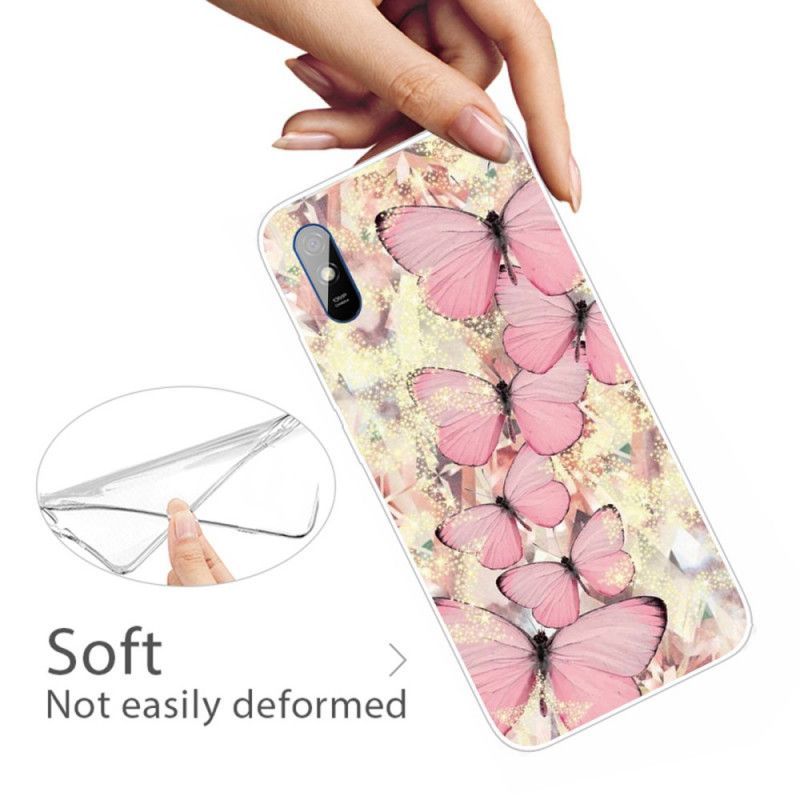 Kryt Na Xiaomi Redmi 9a Královští Motýli