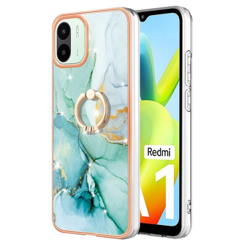 Kryt Na Xiaomi Redmi A1 Mramor S Kroužkovou Podpěrou