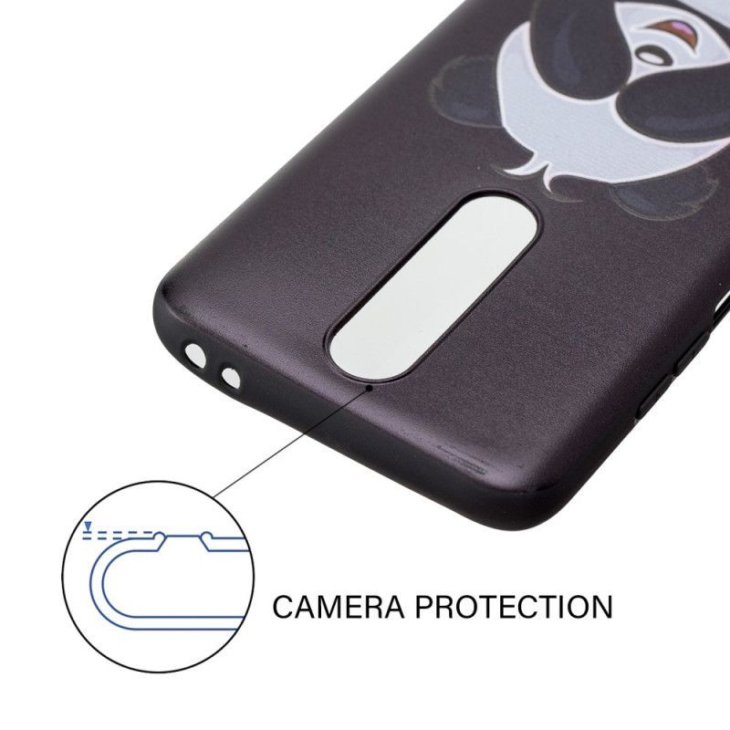Kryt Na Xiaomi Redmi K30 Embosovaná Panda Zábava