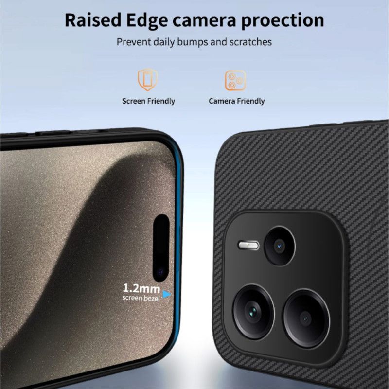 Kryt Na Xiaomi Redmi Note 14 5g Karbon Kompatibilní S Vlákny Magsafe