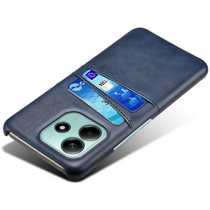 Kryt Na Xiaomi Redmi Note 14 5g Pouzdro Na Karty S Koženým Efektem