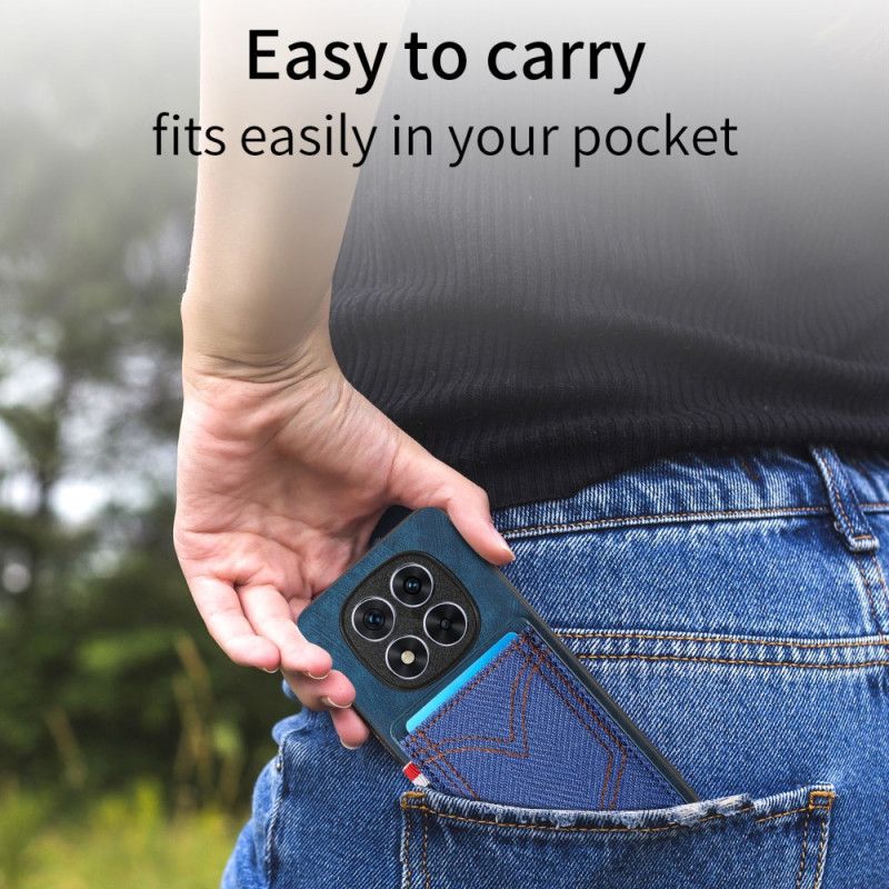 Kryt Na Xiaomi Redmi Note 14 Pro Plus 5g Džínová Látka