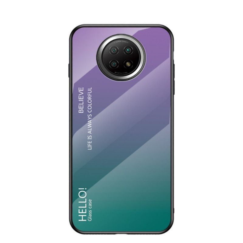 Kryt Na Xiaomi Redmi Note 9 5g / Note 9t 5g Tvrzené Sklo Ahoj