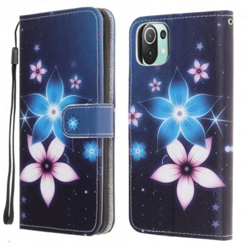 Kryt Xiaomi 11 Lite 5g Ne/mi 11 Lite 4g/5g Květiny