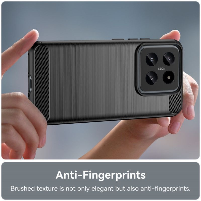 Kryt Xiaomi 14 Kryty Na Mobil Uhlíkové Vlákno