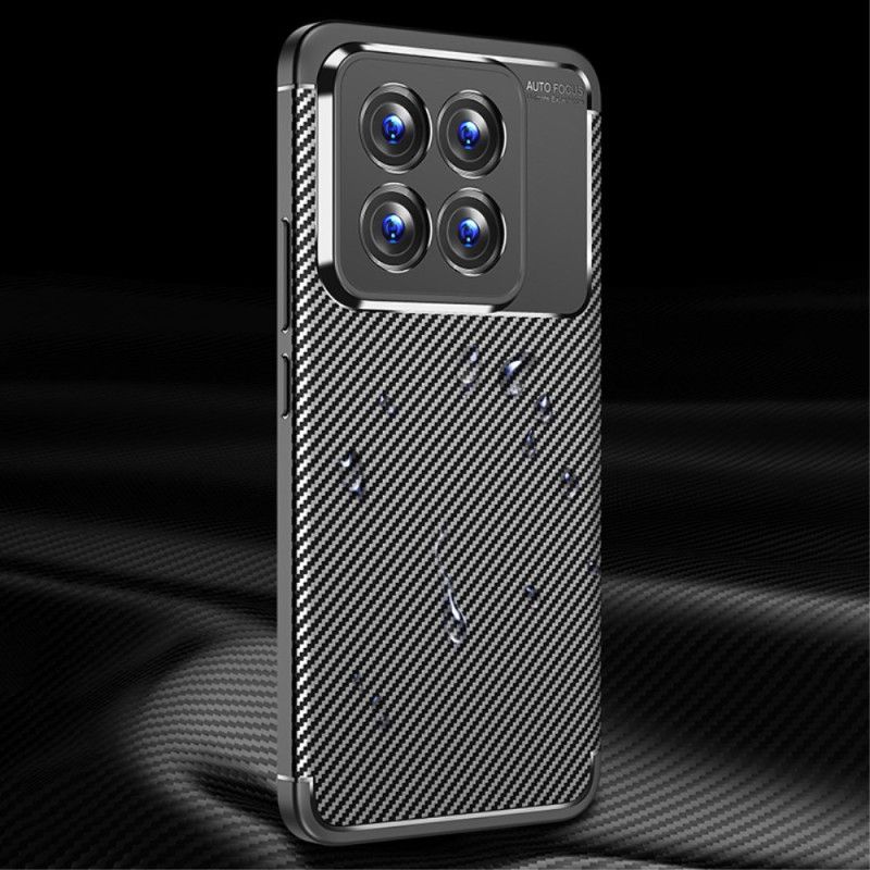 Kryt Xiaomi 14 Pro Flexibilní Uhlíkové Vlákno