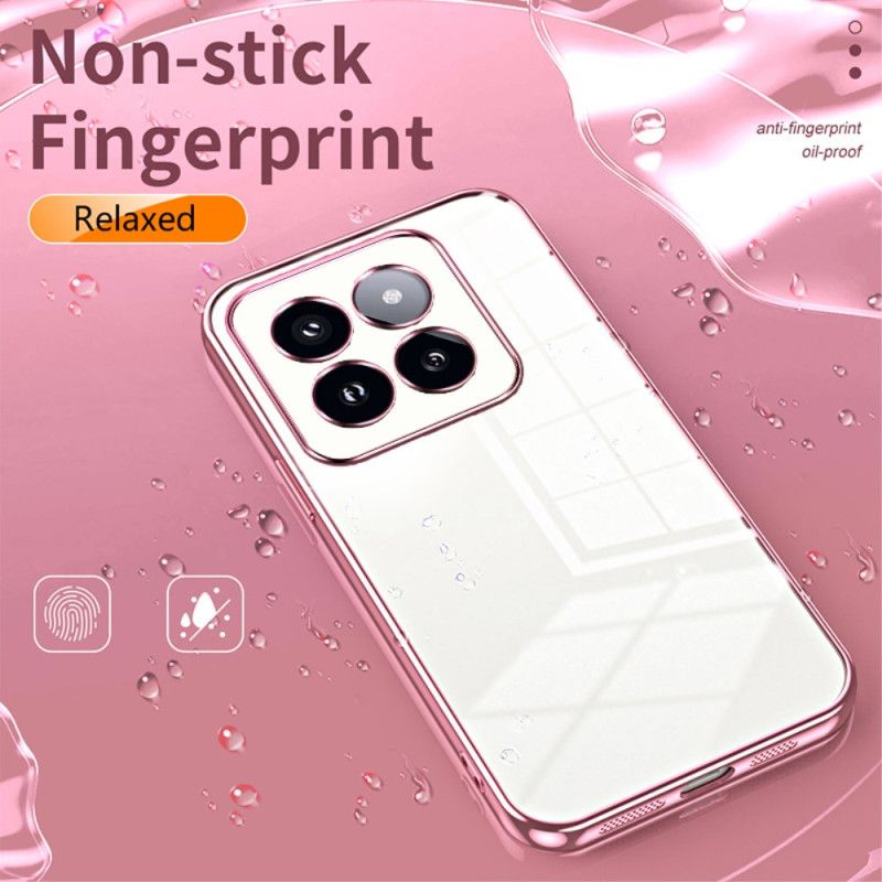 Kryt Xiaomi 14 Pro Okraje Kovového Stylu
