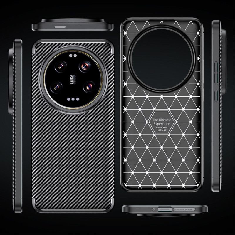 Kryt Xiaomi 14 Ultra Kryty Na Mobil Flexibilní Uhlíkové Vlákno