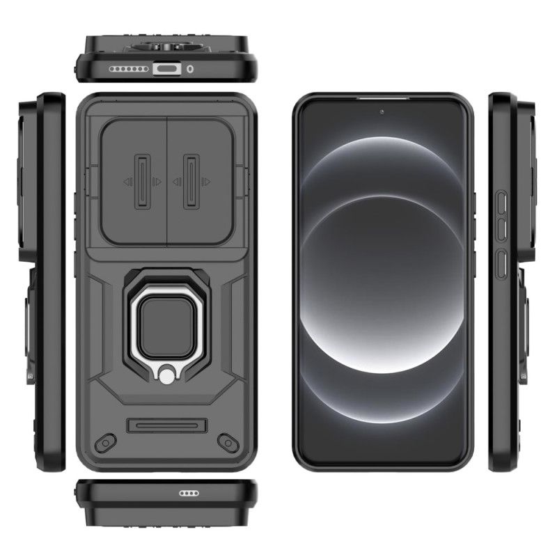 Kryt Xiaomi 14 Ultra Těžký Kroužek S Posuvným Krytem Objektivu