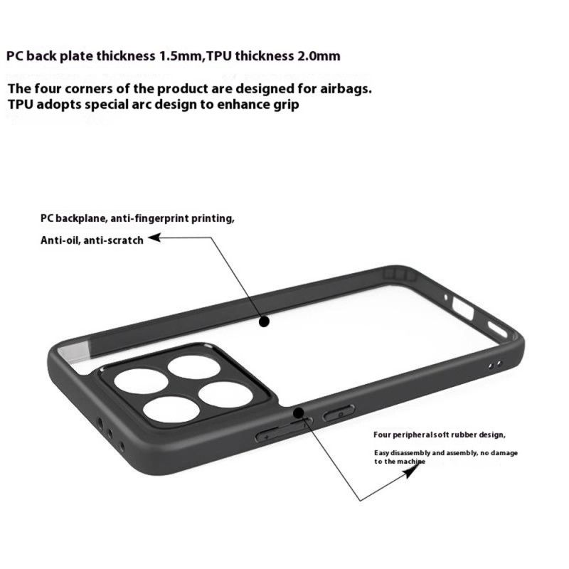 Kryt Xiaomi 14t Hybrid
