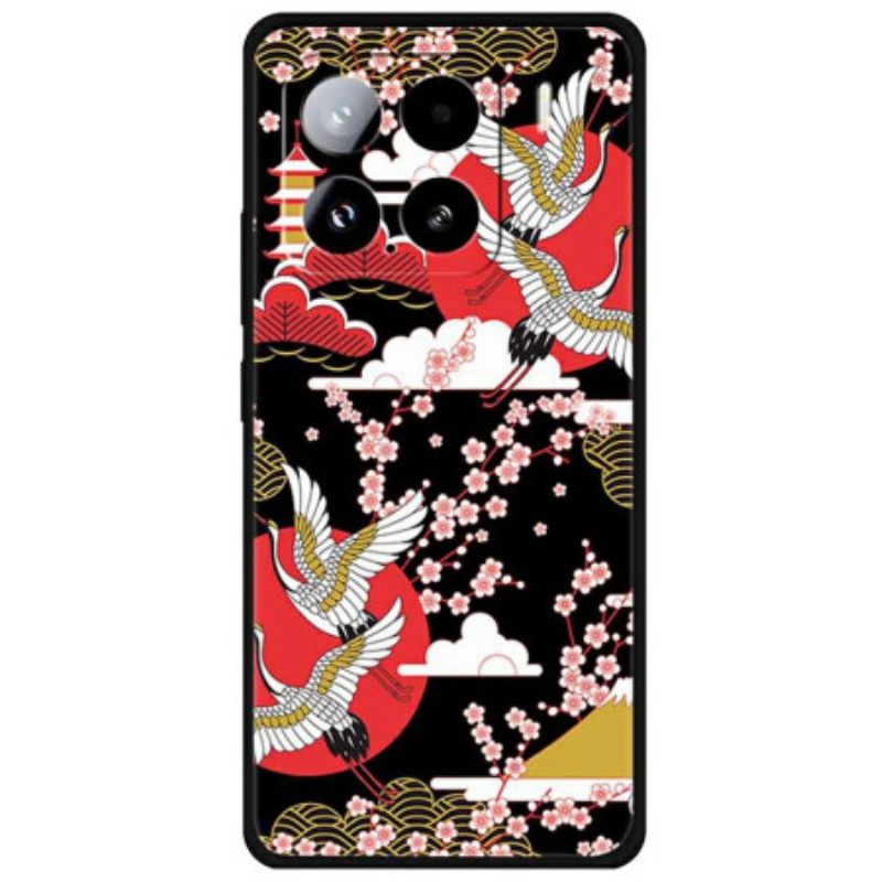 Kryt Xiaomi 15 Čtyři Jeřábi Za Letu