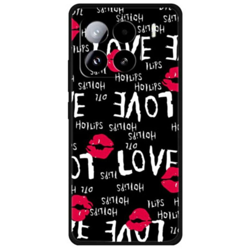 Kryt Xiaomi 15 Pro Červené Rty