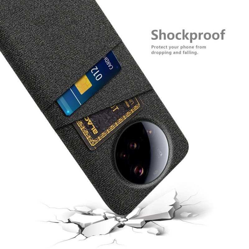 Kryt Xiaomi 15 Ultra Látkový Duální Držák Na Karty