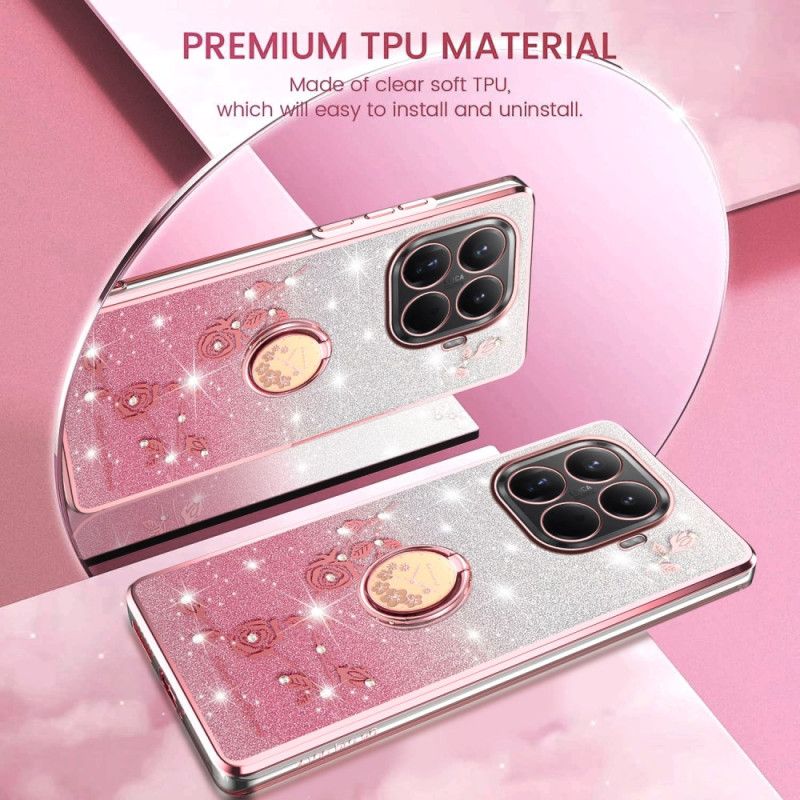 Kryt Xiaomi 15t Pro Držák Na Prsten S Kamínky Kadem