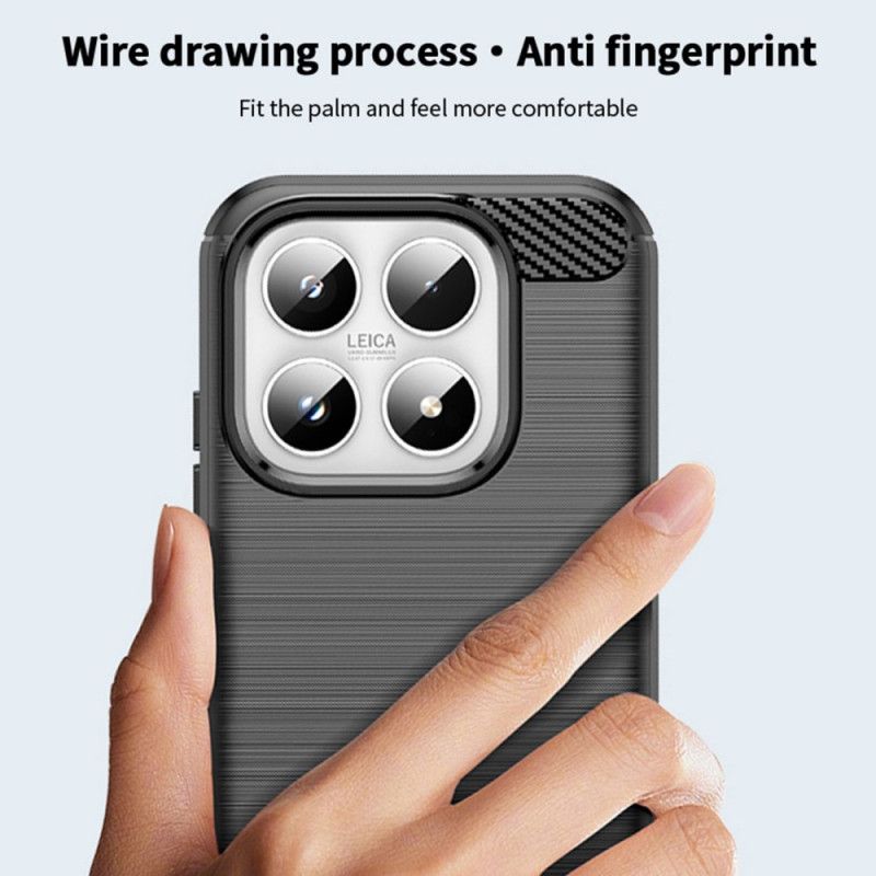 Kryt Xiaomi 17 Kartáčované Uhlíkové Vlákno
