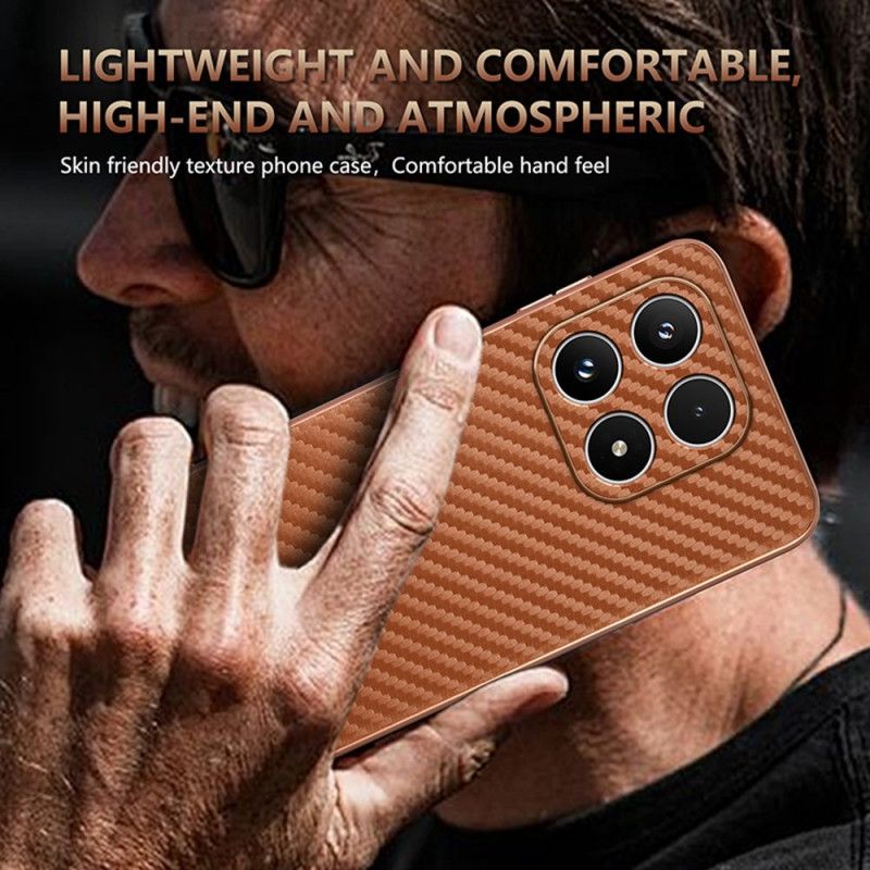 Kryt Xiaomi 17 Kryty Na Mobil Textura Azns Uhlíková Vlákna