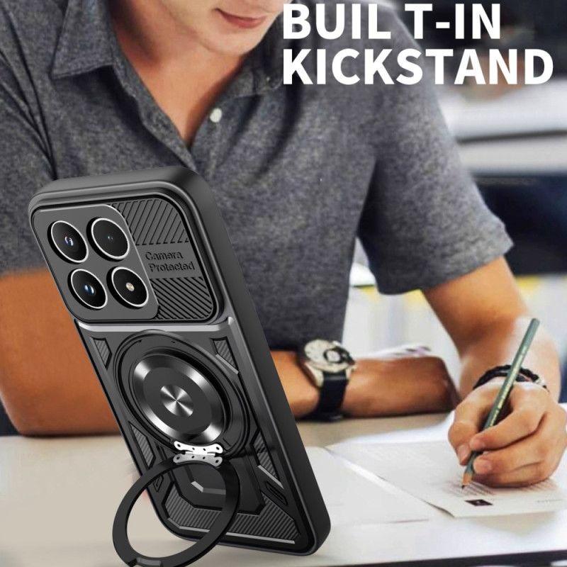 Kryt Xiaomi 17 Magnetická S Otočným Stojánkem