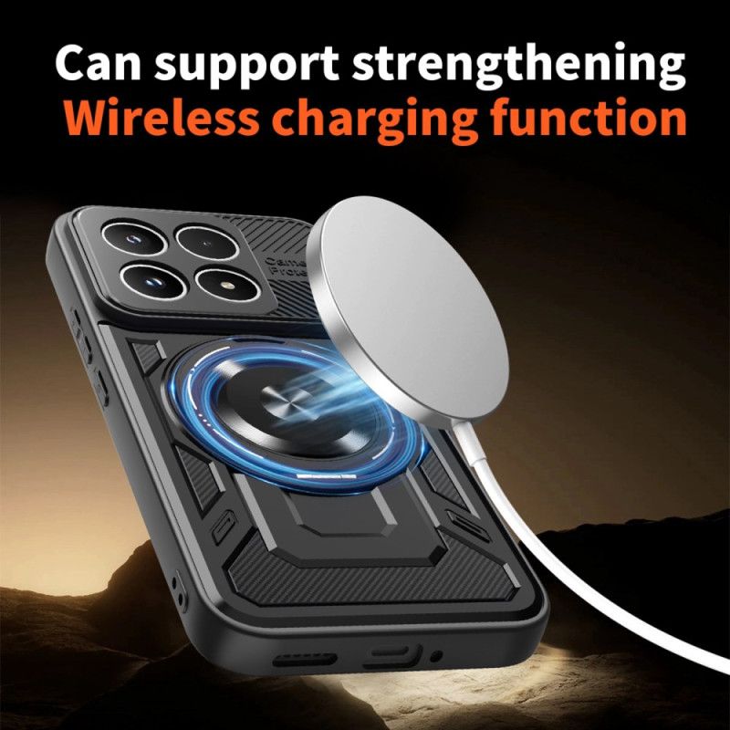 Kryt Xiaomi 17 Magnetická S Otočným Stojánkem